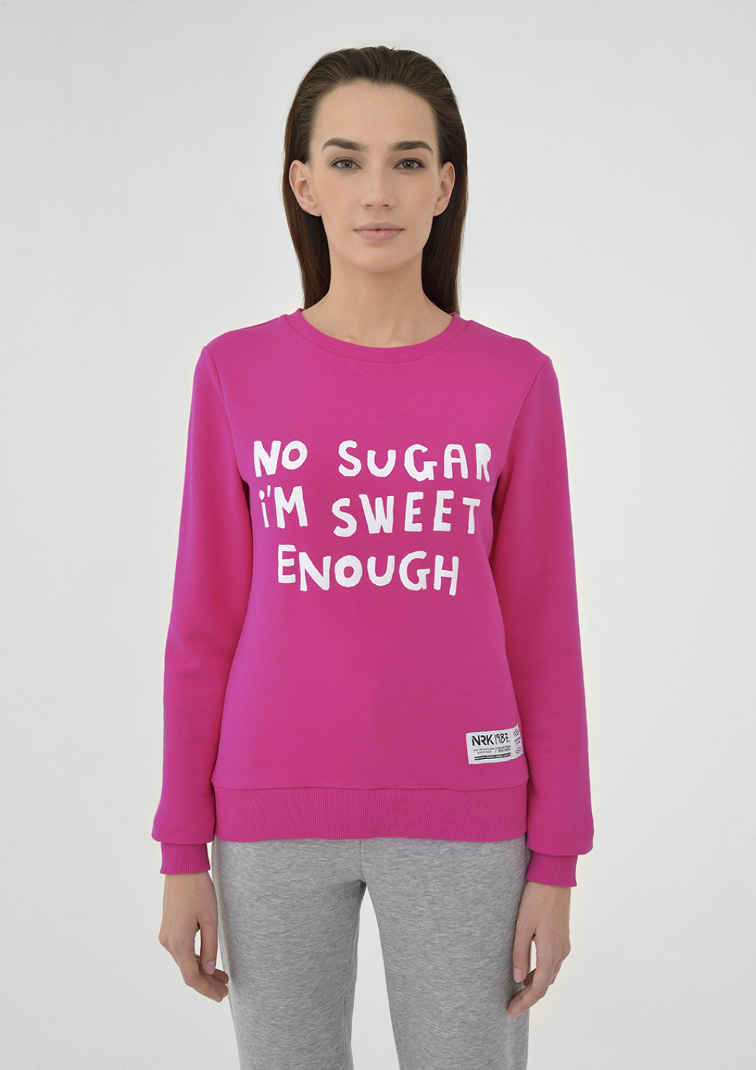 No Sugar sweatshirt. Female.