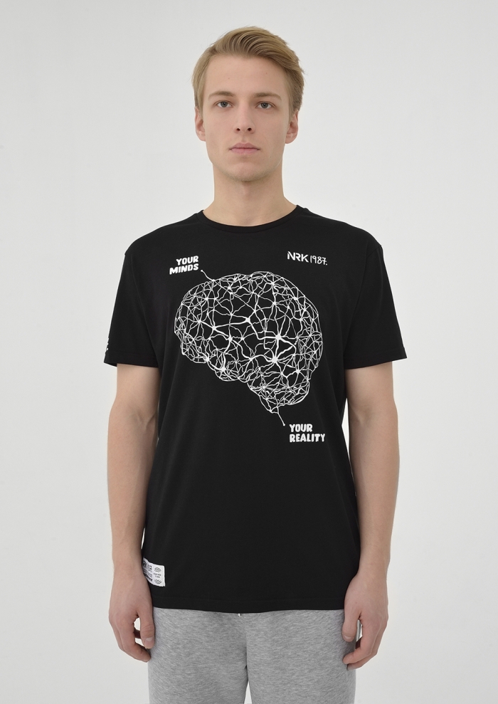 T-SHIRT Human Brain. Male.