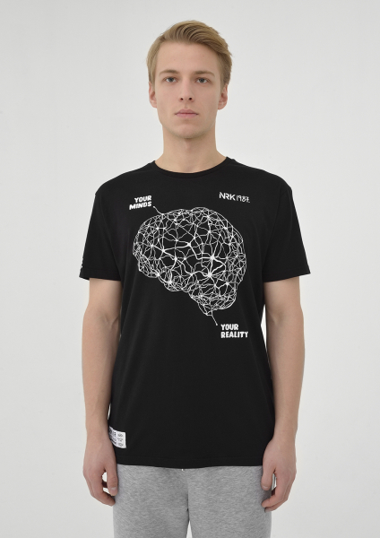 Human Brain Futbolkasi. Male.