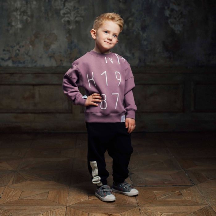 Purple Sweatshirt [Kids Line]